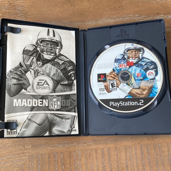 Original "Madden 2008" PlayStation 2 Game - Picture 5 of 6